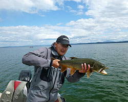 LTO Cisco Pattern - Brian Chan hosted trip at Wellesley Lake LTO Cisco Pattern Wellesley Lake
