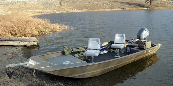 aluminum fly fishing prams